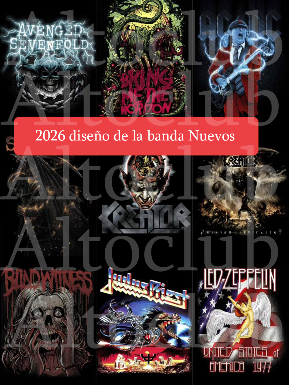 2026 Los diseños de la banda LA