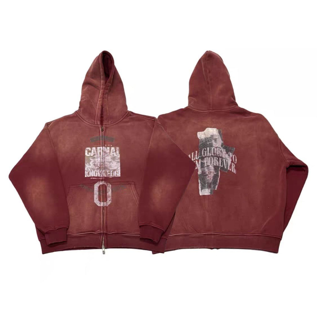 "Preventa en Abril“ New Vintage 400g Sudadera roja