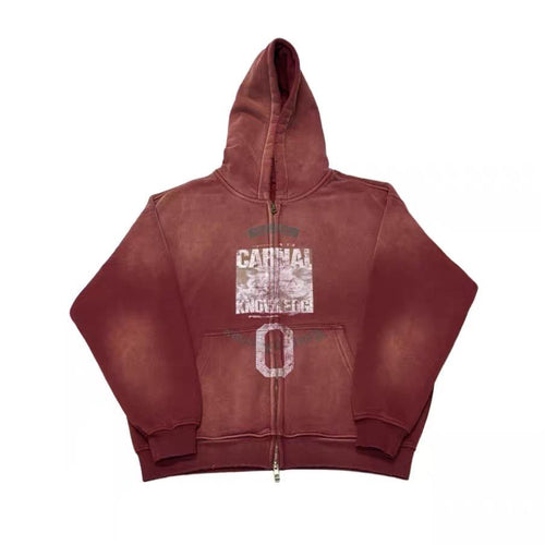 "Preventa en Abril“ New Vintage 400g Sudadera roja